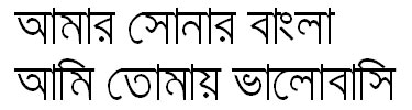 KarnaphuliMJ Bangla Font