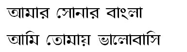 Mukto Bangla Font