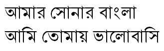 NikoshBAN Bangla Font